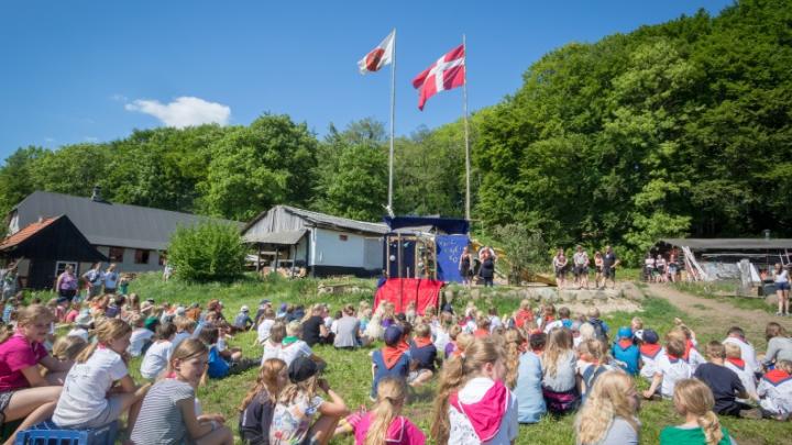 MUS-lejr på Forlev Spejdercenter